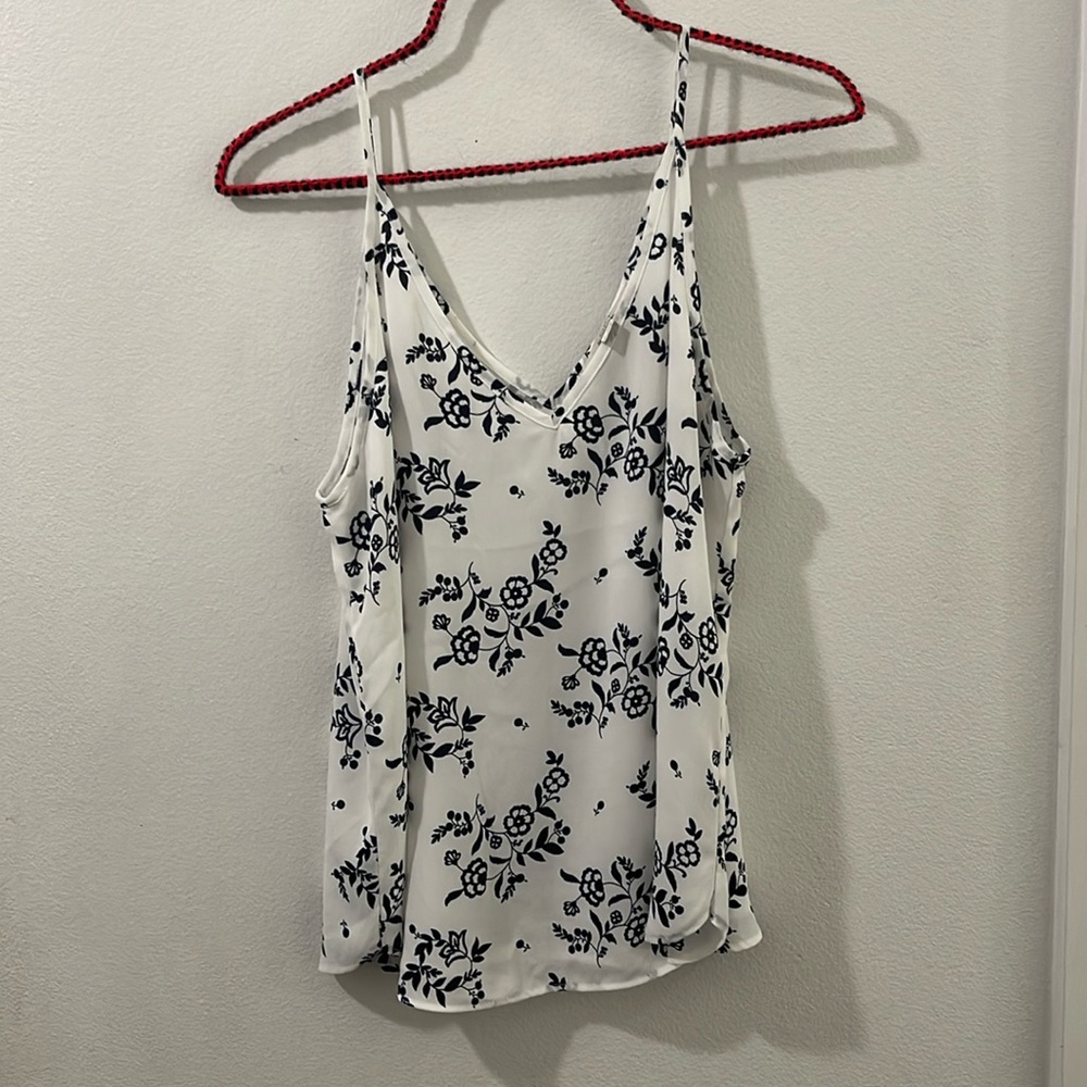 Black and White Loft Tank Top
